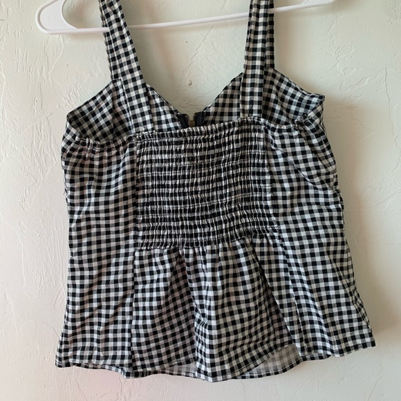 Checkered summer top - Picture 3 of 4